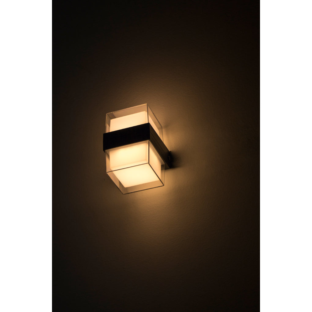 Luminario arbotante exterior circular doble salida 10W de iLumileds