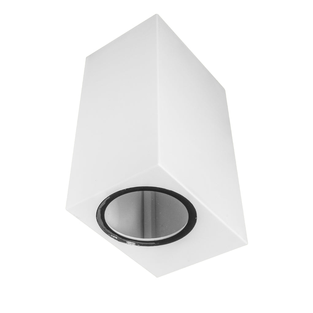 Arbotante rectangular de policarbonato para MR16 (base GU10) luz directa / indirecta de iLumileds