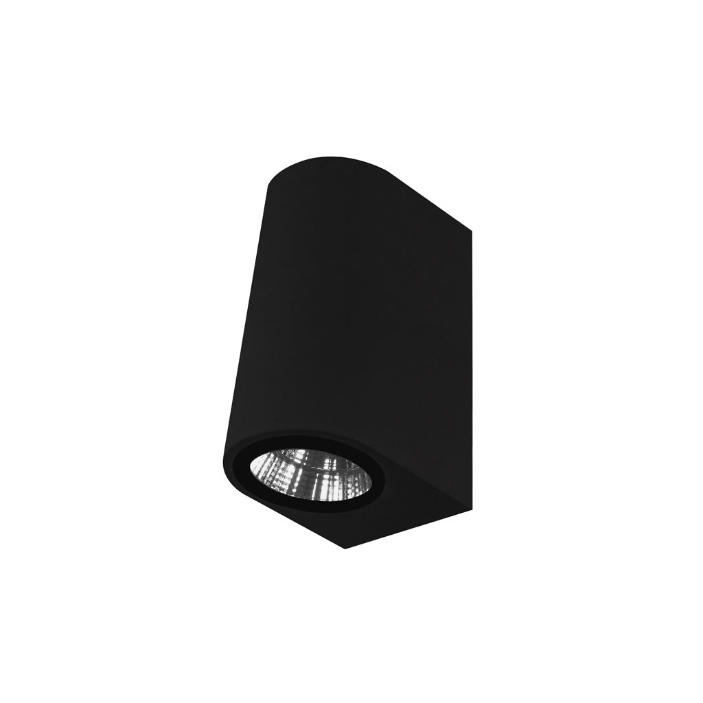 Arbotante cilíndrico de policarbonato 6W 90° luz directa - indirecta cálida (3000K) 85-265V de iLumileds