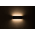 Arbotante rectangular de policarbonato 8W luz directa / indirecta de iLumileds