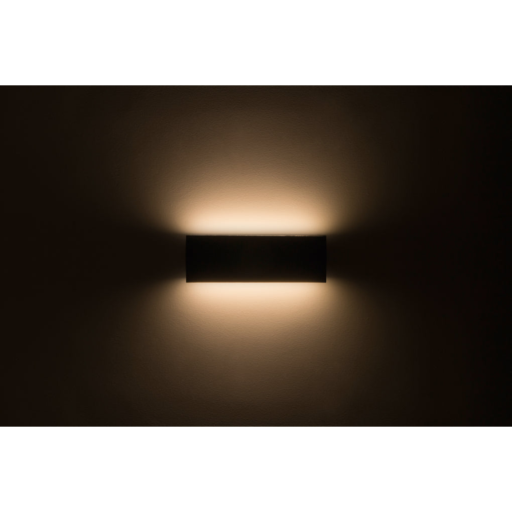 Arbotante rectangular de policarbonato 8W luz directa / indirecta de iLumileds