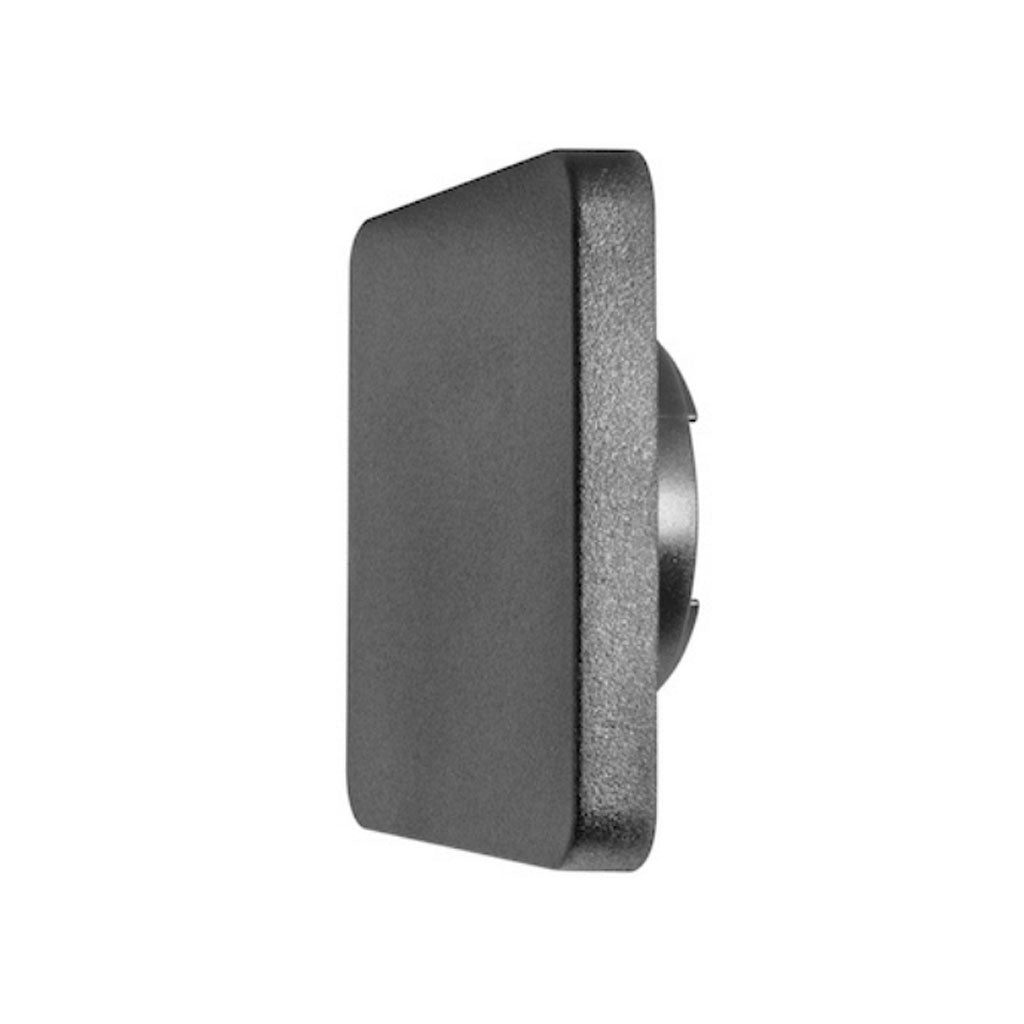 Cuadro luz cálida (3000K) en negativo 6W 13.5x13.5cm de policarbonato acabado negro de iLumileds