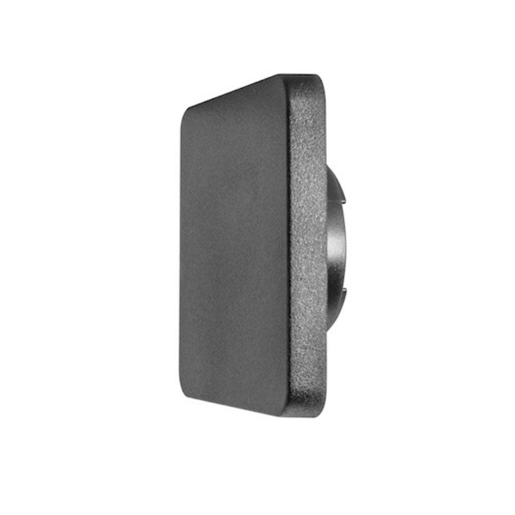 Cuadro luz cálida (3000K) en negativo 3W 10.5x10.5cm de policarbonato acabado negro de iLumileds