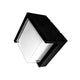 Luminario de muro exterior diamante 7W con salida de luz frontal de iLumileds