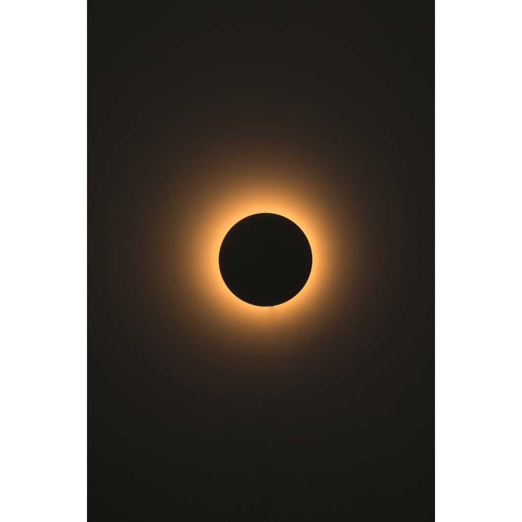 Circulo Ø16cm de policarbonato 12W luz cálida en negativo de iLumileds