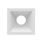 Difusor wall-washer cuadrado de bajo deslumbramiento de policarbonato para módulo LED 8W de iLumileds