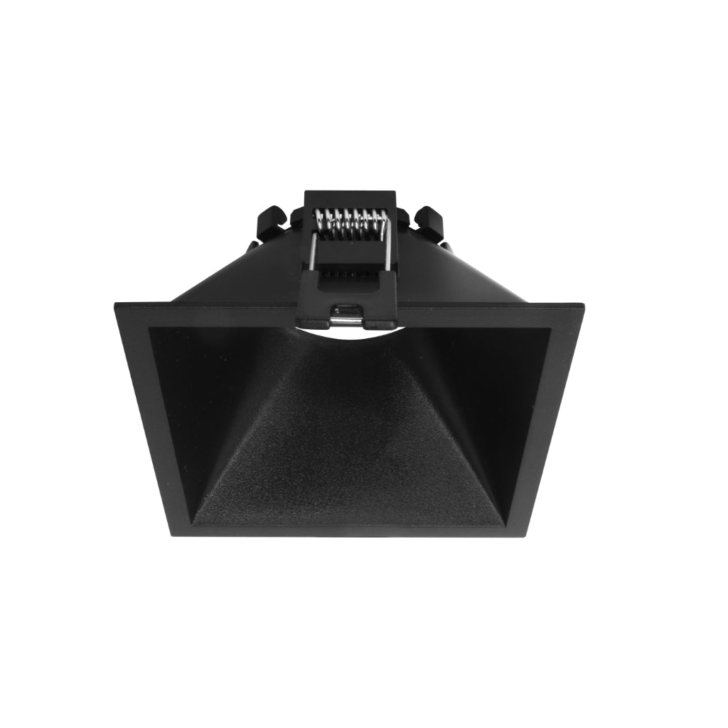 Downlight de policarbonato tipo bafle cuadrado de bajo deslumbramiento para lámpara MR16 de iLumileds