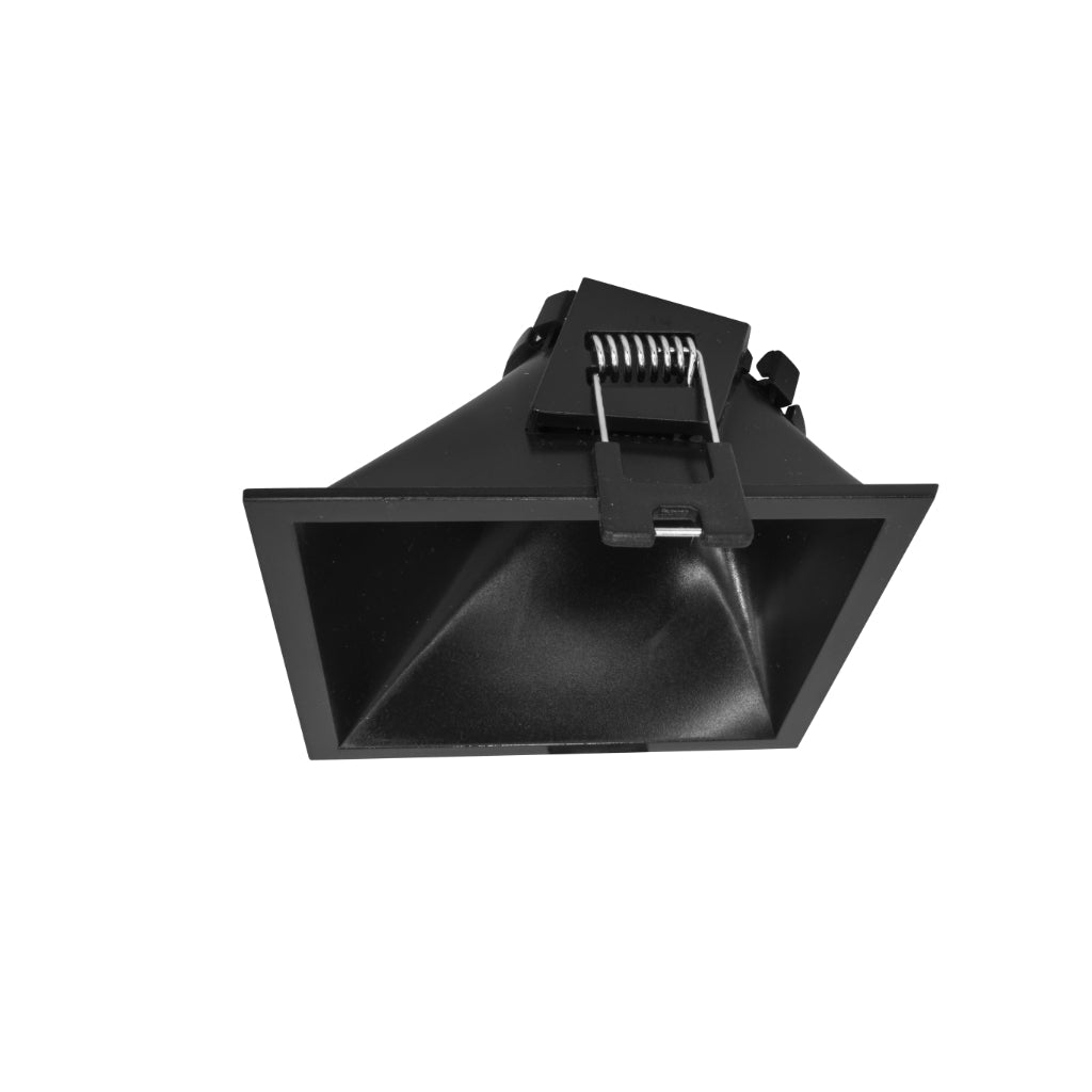 Downlight de policarbonato tipo bafle Wall-Washer cuadrado de bajo deslumbramiento para lámpara MR16 de iLumileds