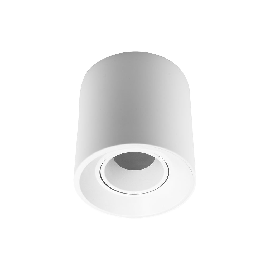 Downlight cilíndrico sobreponer para lámparas MR16, incluye conector GU5.3 de iLumileds
