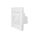 Luminario blanco de cortesia para empotrar en muro 1W luz indirecta de iLumileds