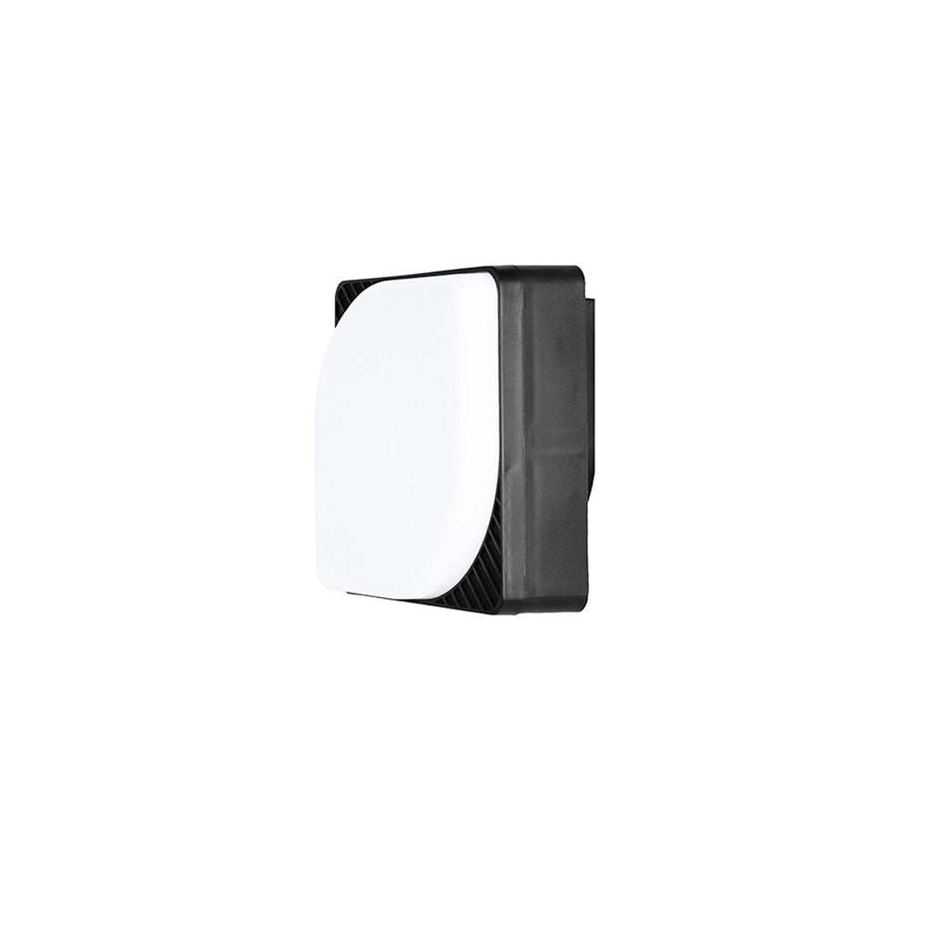 Luminario arbotante cuadrado (13x13cm) de luz directa 15W luz cálida (3000K) 85-265V de iLumileds