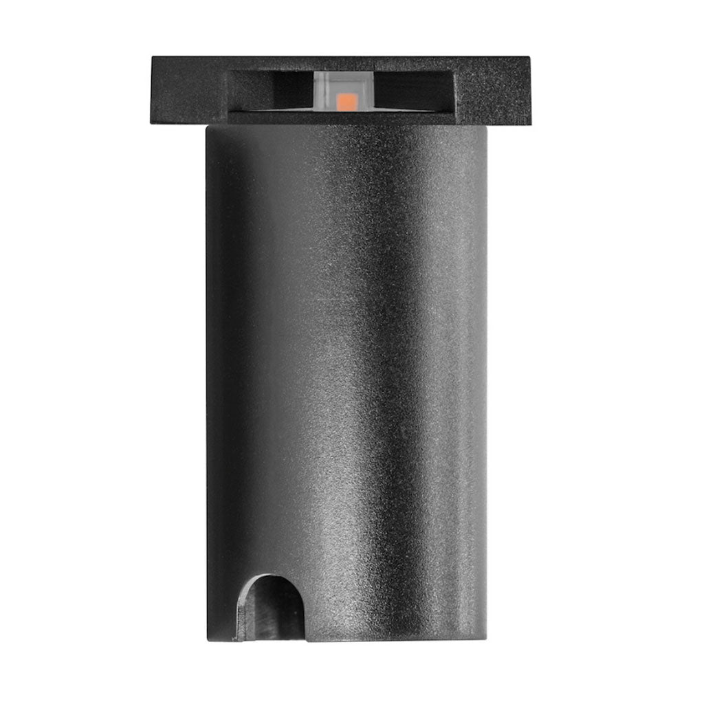 Luminario cuadrado salida de luz un lado lateral para empotrar en piso 0.5W 3000K fabricado en policarbonato incluye housing de iLumileds