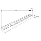 Fuente de alimentación para mini riel magnético 48V 150W (120 máx.) 90-255 V ca de iLumileds