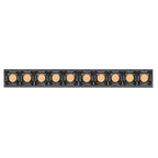 Downlight sobreponer Rectangular Puntual cinco cuerpos ópticos 20W 30° CRI:90 de iLumileds
