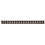 Luminario tipo rectangular puntual 18W 24° 18 cuerpos ópticos 48V 3000K para riel magnético de iLumileds
