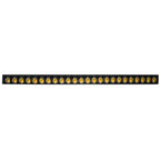 Luminario tipo rectangular puntual 24W 24° 24 cuerpos ópticos 48V 3000K para riel magnético de iLumileds
