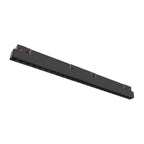 Luminario tipo rectangular puntual 24W 24° 24 cuerpos ópticos 48V cambio de color de luz vía app o iterruptor físico de cálido a frío - 2700K - 4100K - 5500K, para riel magnético de iLumileds
