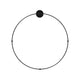 Luminario circular Ø100cm RUB CUBE luz indirecta 32W luz cálida (3000K) 100 - 240V, acabado negro, incluye accesorios para fijación y conexión de iLumileds
