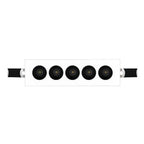 Luminario rectangular puntual 10W 36° bajo deslumbramiento, acabado blanco con 5 cuerpos con chips marca Osram 85-277V de iLumileds
