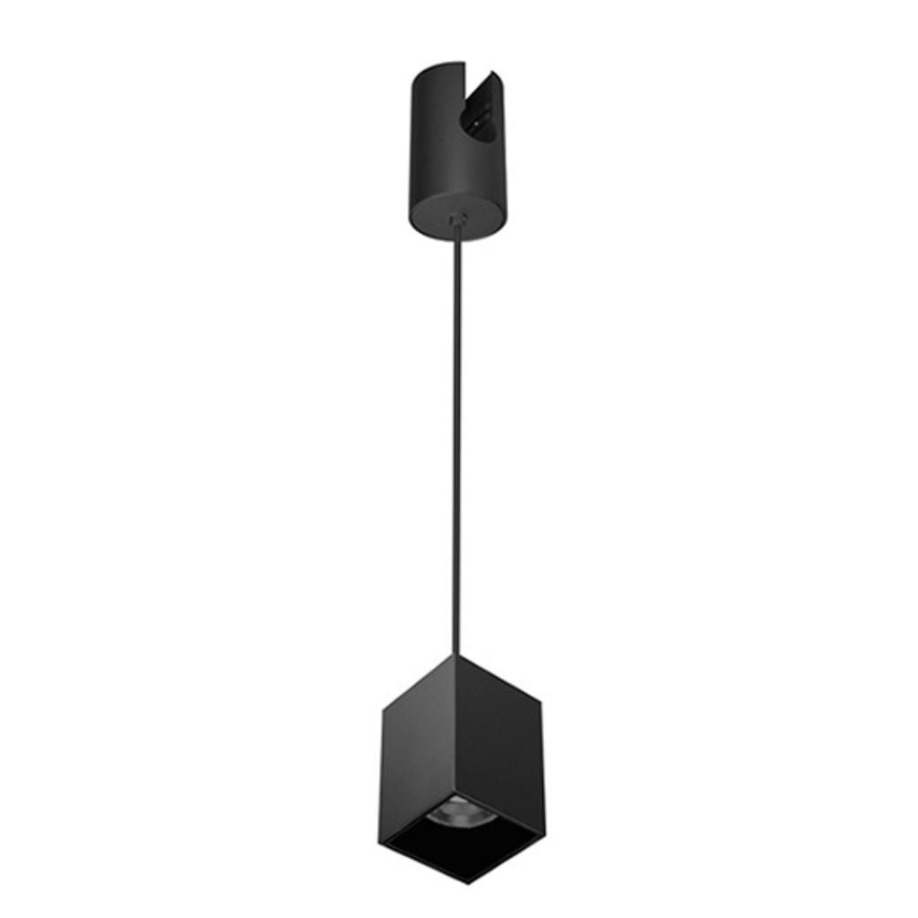 Cuadrado LED para suspender fijación superior 12W 36° 24Vcc, opciones color de luz cálido (3000K) y neutro (4100K), sistema REVERSI de iLumileds