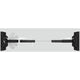 Luminario Skyline acabo Negro 10m para tensar de muro a muro, líneas de luz directa o indirecta 13w/m de iLumileds