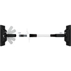 Luminario Skyline NEON LED Acabado Negro 5m para tensar de muro a muro crea líneas de luz 24w/m opciones color de luz de iLumileds