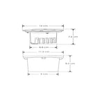 Luminario solar LED para empotrar en piso 4W 120° con tapa de acero inoxidable con sensor de obscuridad, incluye bateria de litio y housing IP67 (no debe pisarse) de iLumileds