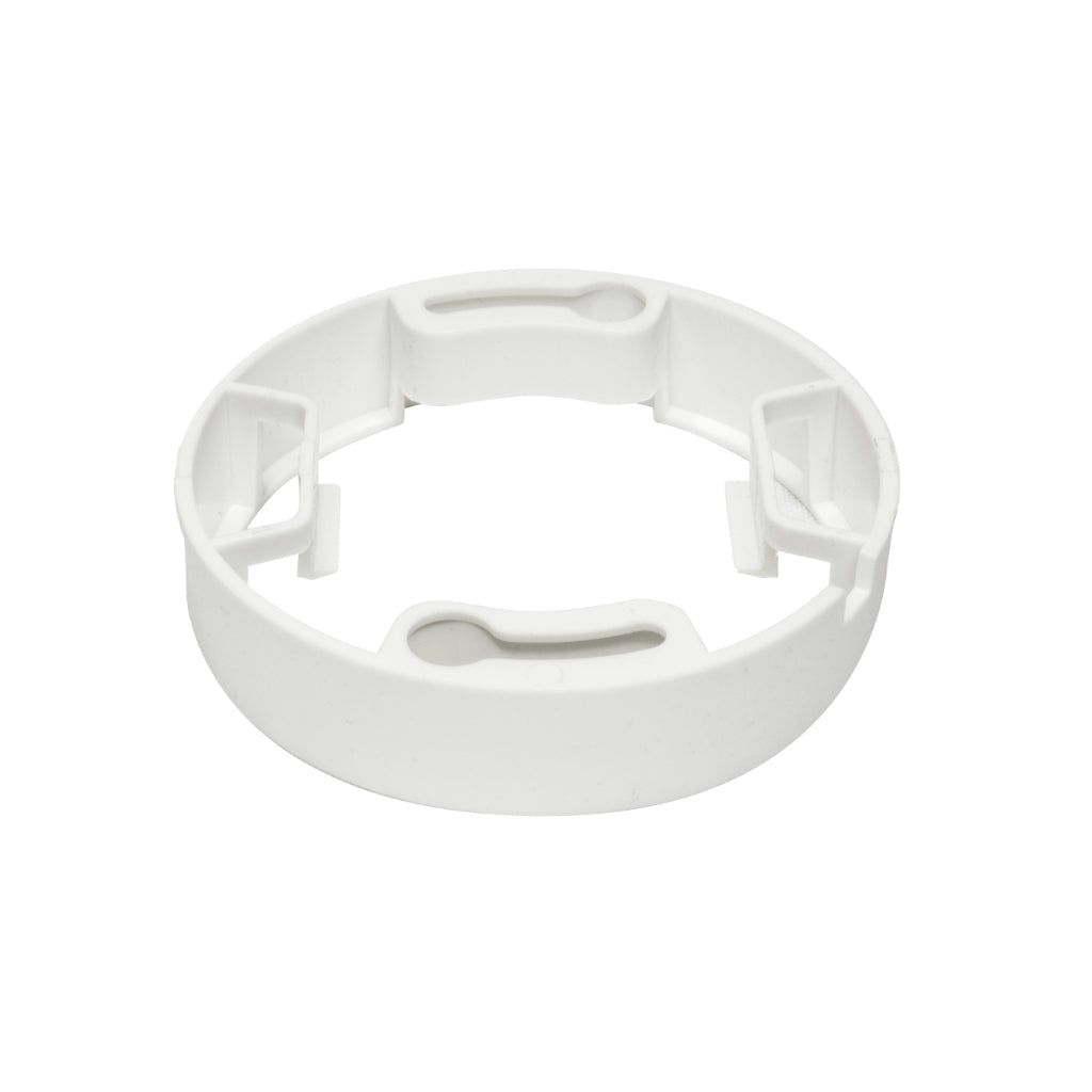 Soporte PVC para sobreponer en superficie para luminario DOWNDUAL de 9 a 32 Watts de iLumileds