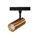 Proyector magnético dirigible 7W 24° CRI:90 48Vcc, acabado dorado, cambio de color de luz vía app o interruptor físico de cálido a frío - 2700K - 4100K - 5500K, de iLumileds