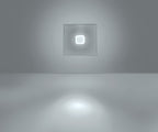 Luminario de cortesía cuadro de luz para empotrar en muro 2.5W color de luz (3000K) de iLumileds