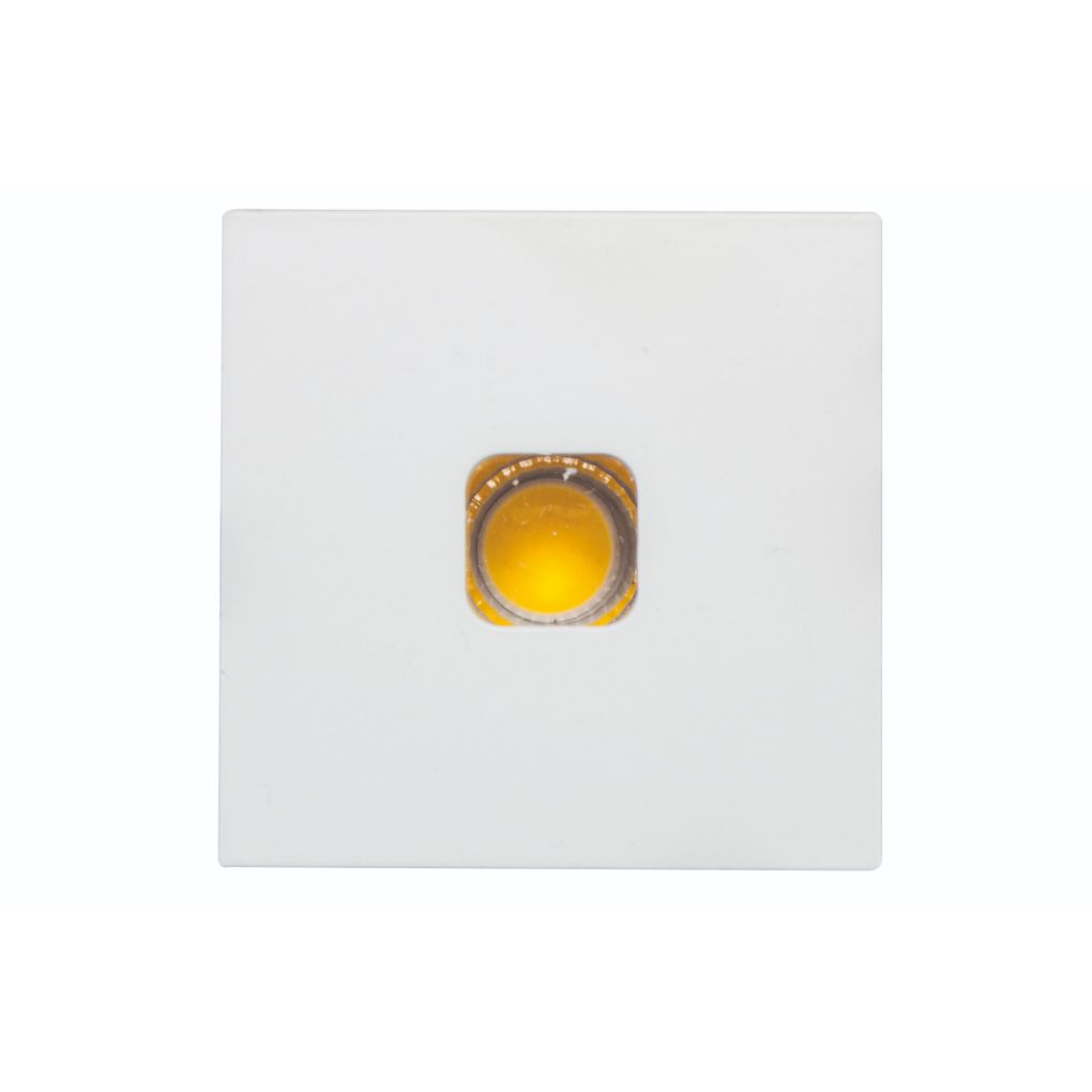 Luminario de cortesía cuadro de luz para empotrar en muro 2.5W color de luz (3000K) de iLumileds