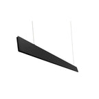 Luminario 40W luz directa 53° (30W) / indirecta 120° (10W) 122cm para suspender, color de luz seleccionable 3000K-4000K-5500K ,fabricado en aluminio acabado negro 85-265V de iLumileds