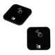 Sensor de mano para fuente de poder de la serie CPGAB (requiere receptor modelo ILUSWRCVGAB, se vende por separado), incluye cable USB para carga y soporte magnético de iLumileds