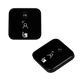 Sensor de movimiento para fuente de poder de la serie CPGAB (requiere receptor modelo ILUSWRCVGAB, se vende por separado), incluye cable USB para carga y soporte magnético de iLumileds