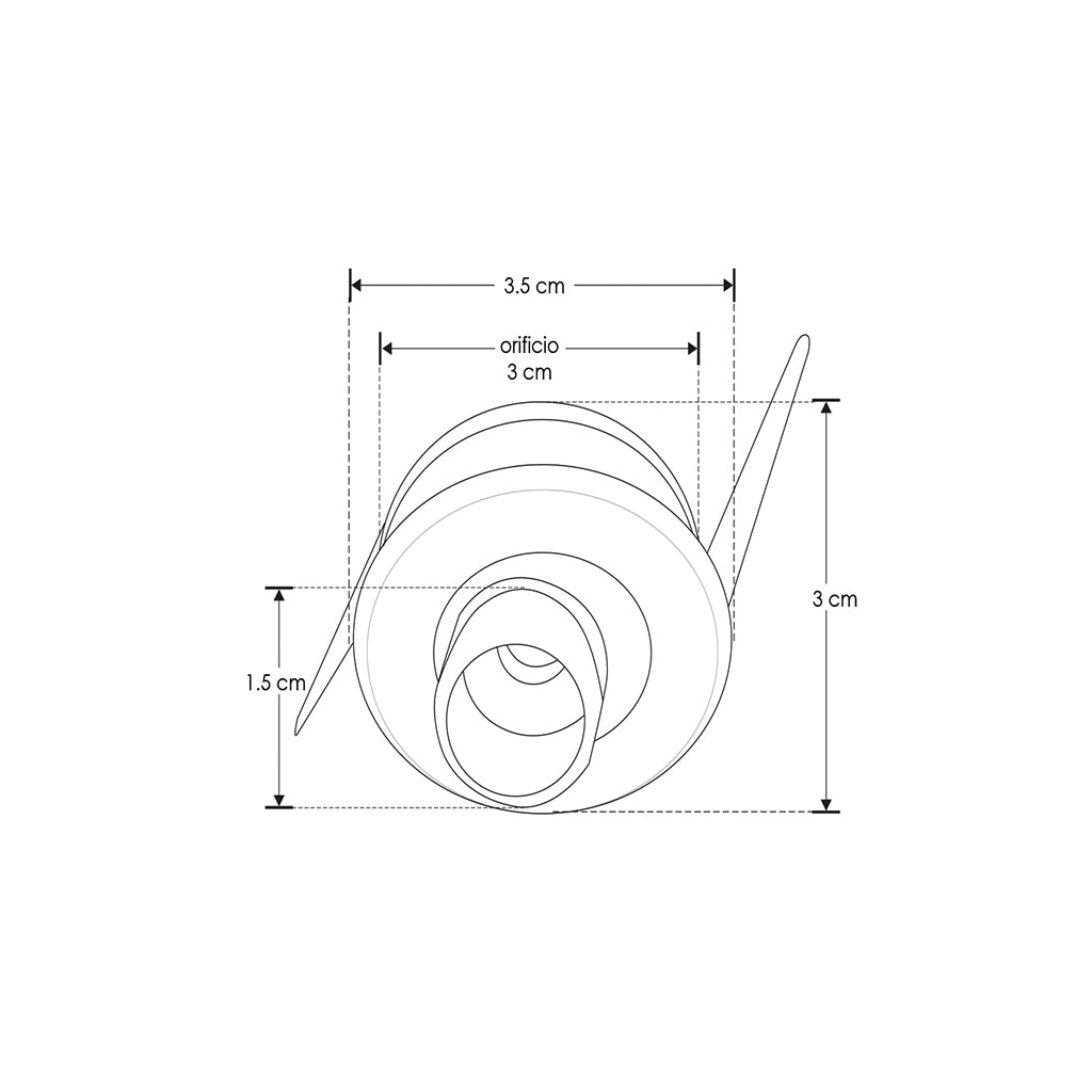 Mini Downlight dirigible LED 2.5W 15° Neutro Cálido (3000K) 85-265V de iLumileds
