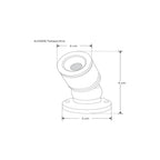 Mini proyector móvil 1w 35° 85-265V Color de luz neutro (4100K) de iLumileds