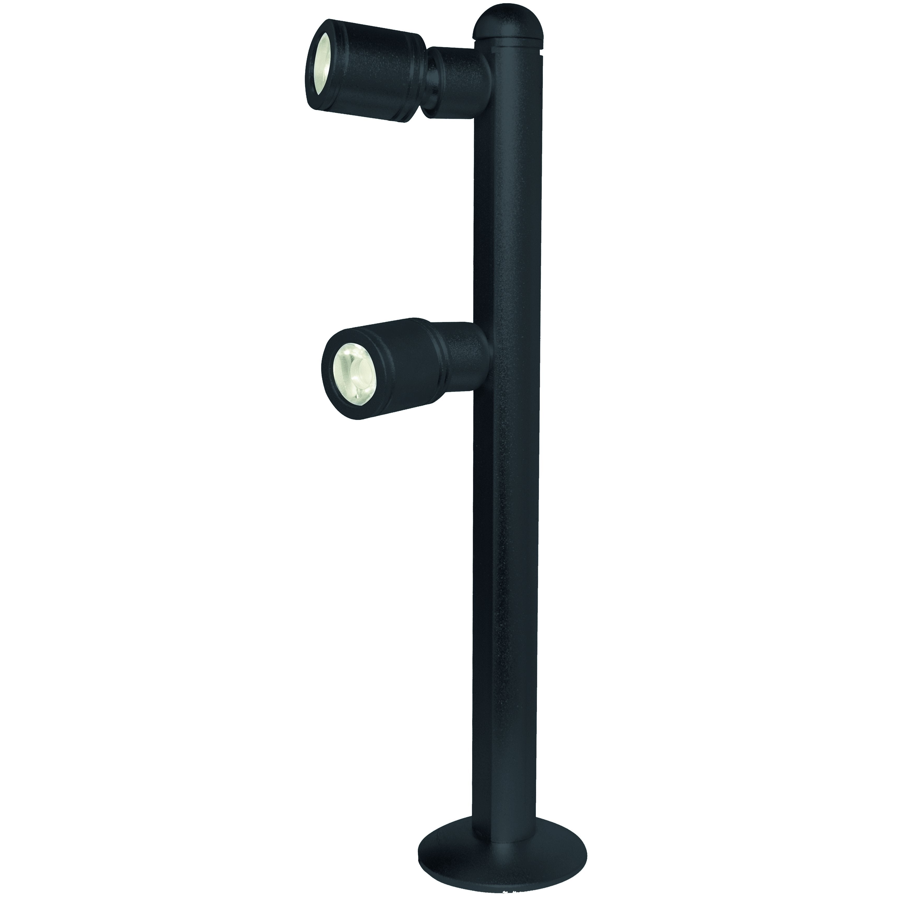 Luminario con dos cabezas móviles para vitrina 2w 35° color de luz neutro (4100K) de 20cm de iLumileds