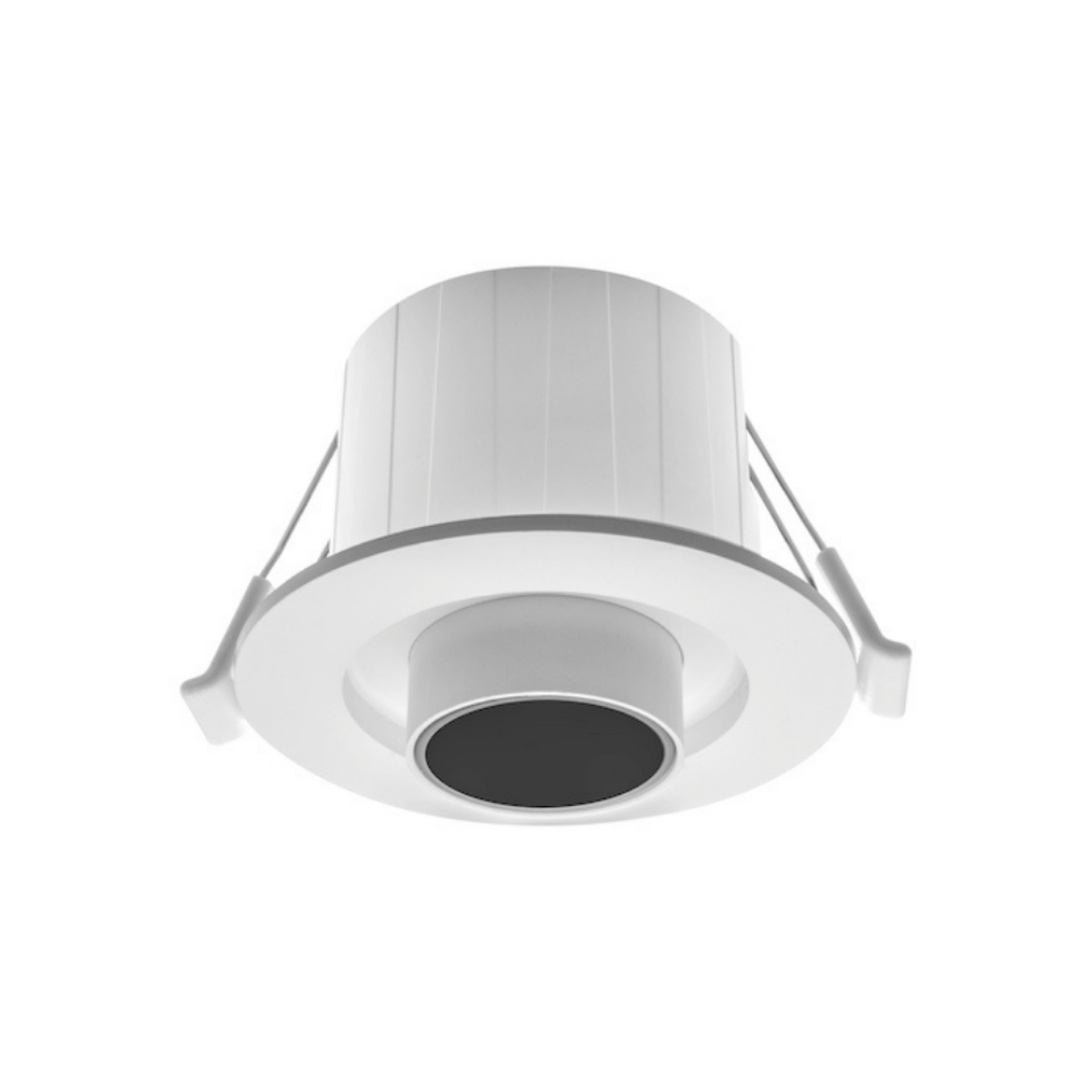 Luminario telescopico dirigible 6W 38° con cambio de color ajustable (Cálido / Neutro / Frío) para empotrar de iLumileds