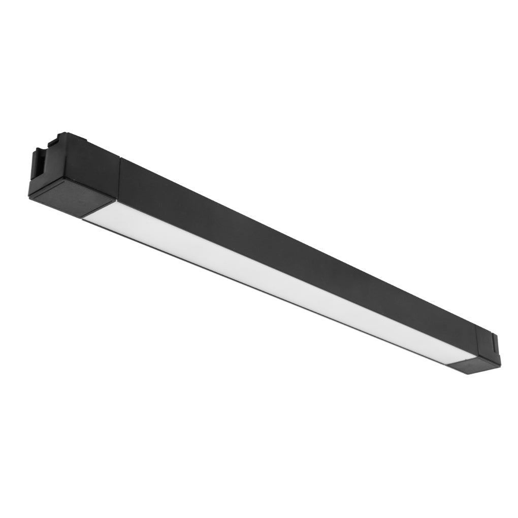 Luminario lineal para riel electrificado 30W 120° luz neutro cálido o neutro CRI:90, 110-240V de iLumileds