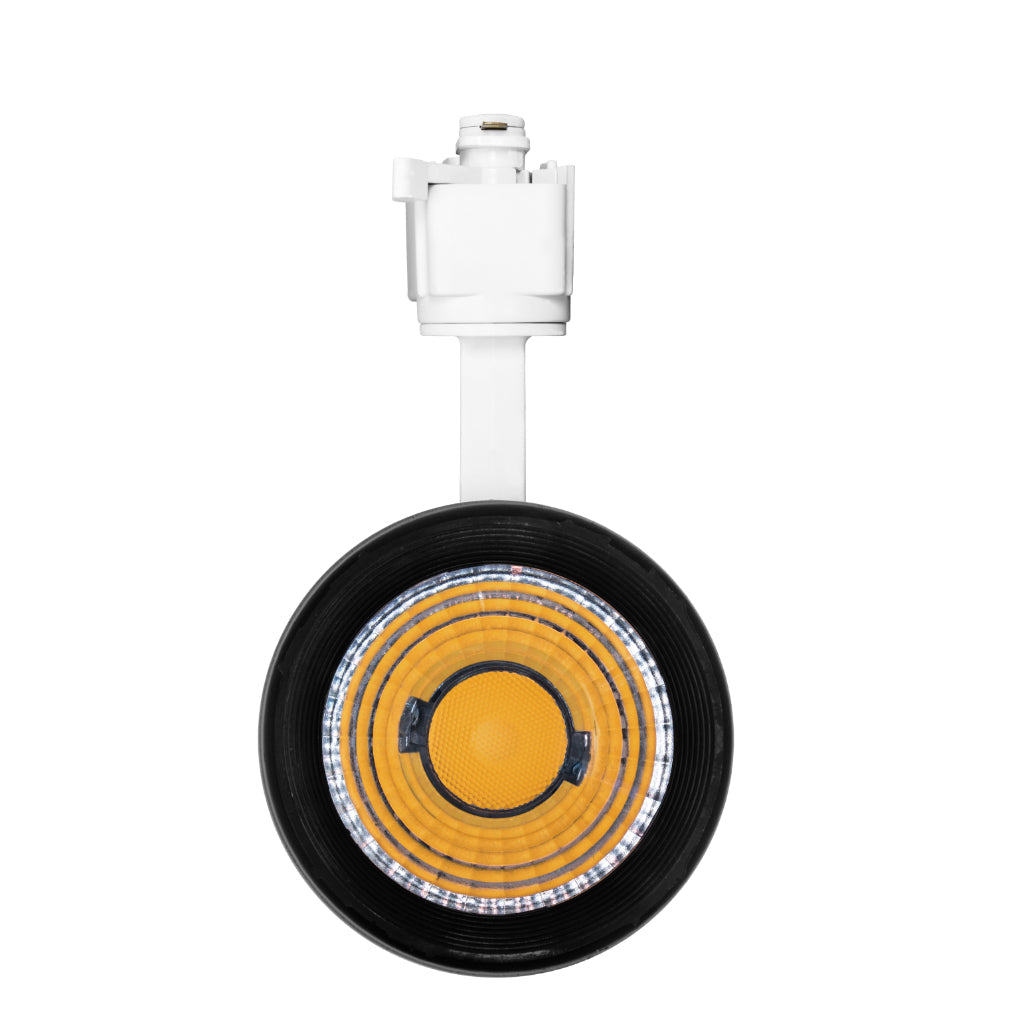 Proyector para riel 12W 35° acabados negro o blanco, luz Neutro Cálido o Neutro 85-265V de iLumileds