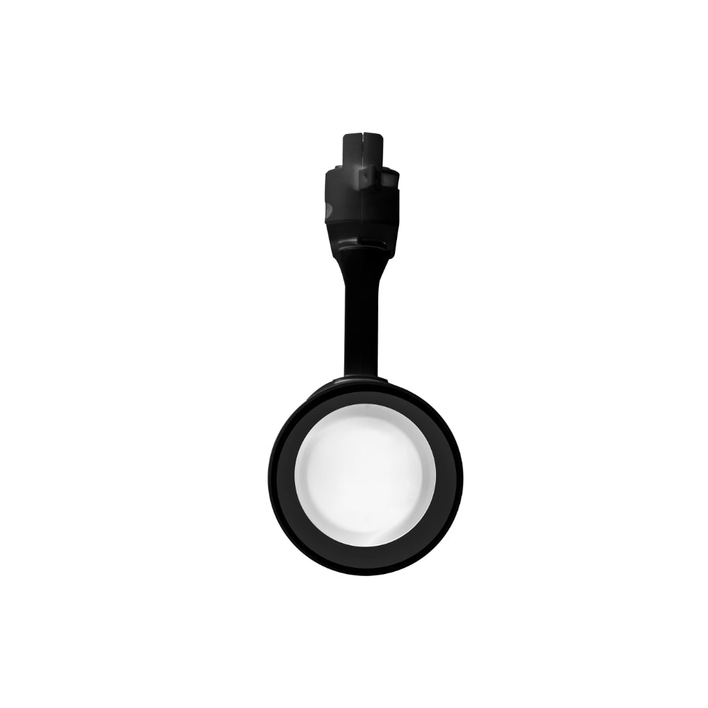 Proyector para riel eléctrificado opción acabado negro o blanco, para MR16 GU10 (no incluido) de iLumileds