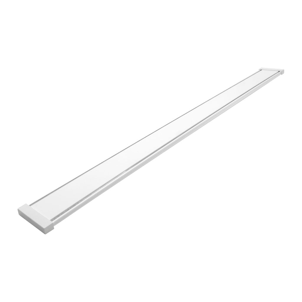 Kit de mini riel magnético 48V para sobreponer acabado negro o blanco, incluye riel magnético de 3m y kit de 2 tapas laterales de iLumileds