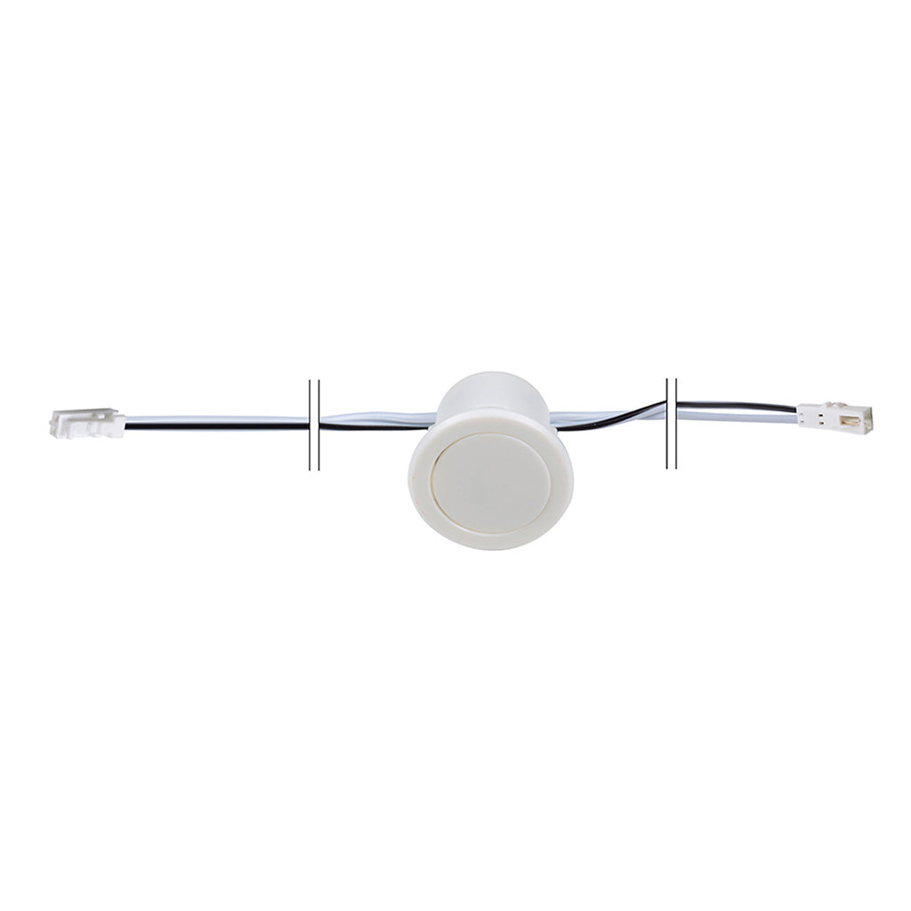 Atenuador para empotrar en mueble, táctil para tira LED, 12-24V cc., 12V-72W máx. / 24V- 144W máx. de iLumileds