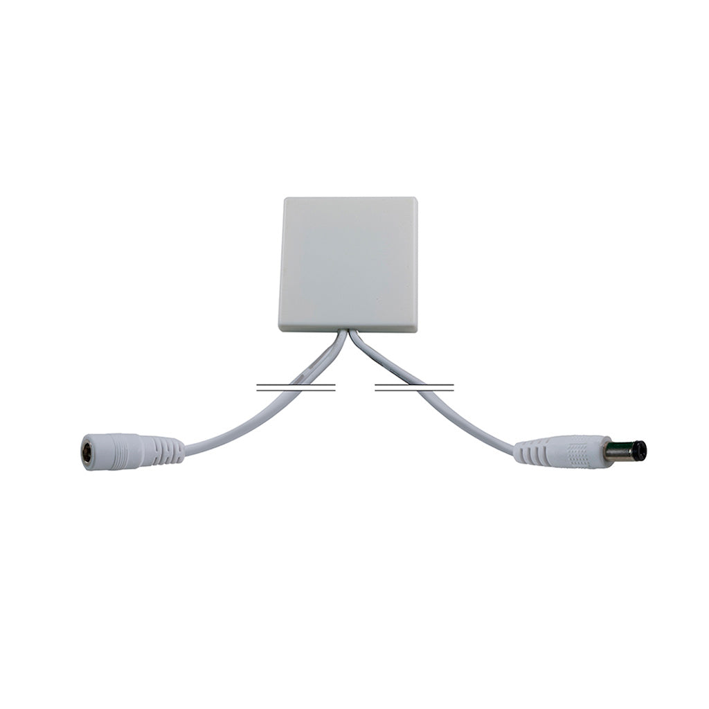 Atenuador para sobreponer en mueble, táctil para tira LED, 12-24V cc., 12V-72W máx. / 24V- 144W máx. de iLumileds