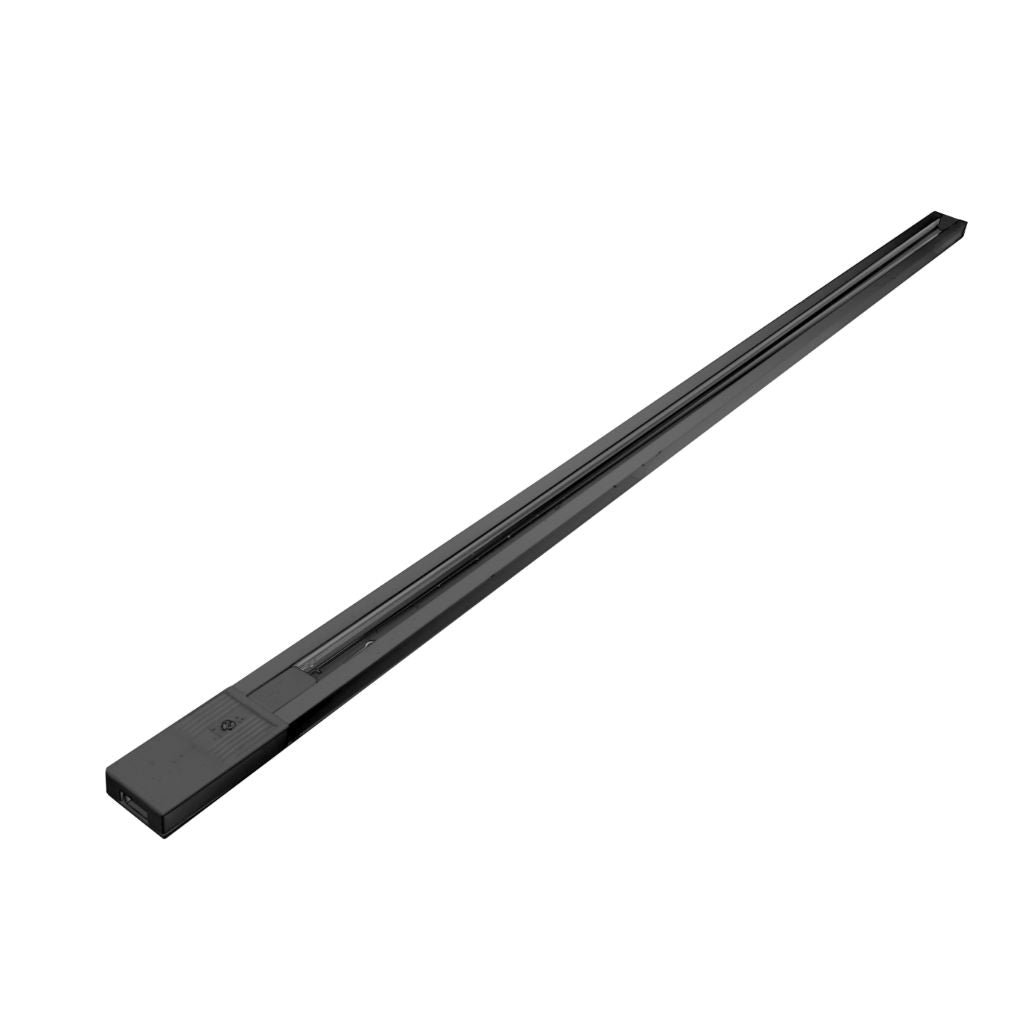 Riel electrificado de 1 circuito 97.3cm de largo fabricado en aluminio, 85-265V de iLumileds