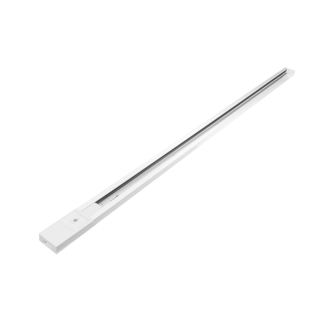 Riel electrificado de 1 circuito 97.3cm de largo fabricado en aluminio, 85-265V de iLumileds