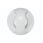 Luminario circular de cortesía doble salida de luz para empotrar en muro 2.5W luz cálida (3000K) de iLumileds