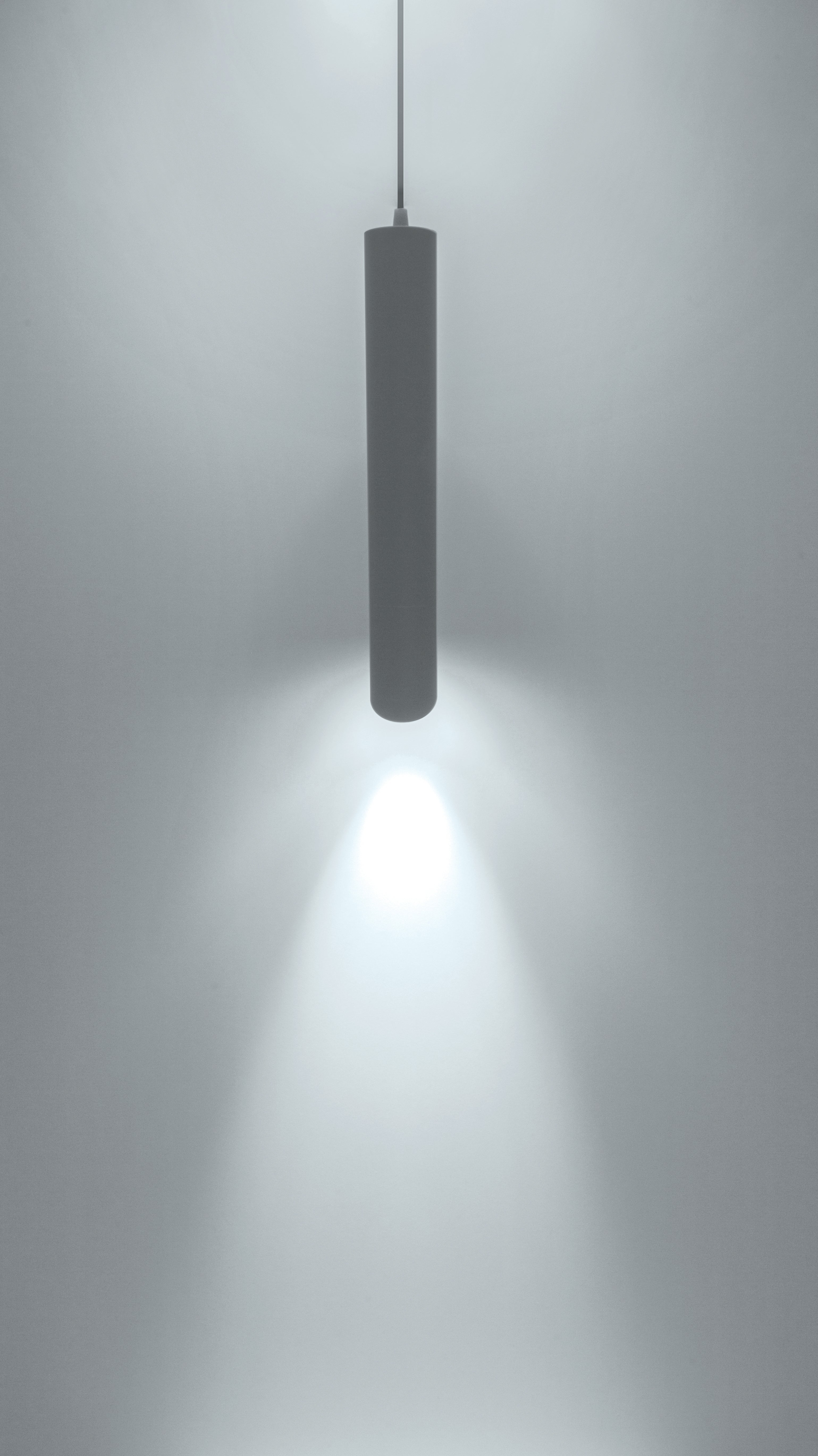 Luminario Hidra tubular 23cm para suspender acabado ext negro / int dorado para lámpara MR16 GU10 (no incluida) de iLumileds