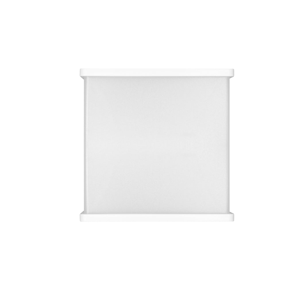 Luminario exterior de muro efecto luz simétrico 8W luz neturo cálido de iLumileds