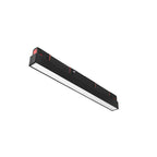 Luminario lineal tipo flood 12W 48V cambio de color de luz vía app o iterruptor físico de cálido a frío - 2700K - 4100K - 5500K, para riel magnético de iLumileds